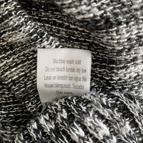 Cardigan Open Front Knit Cascade Rounded Cardigan Sweater High Low Long Sleeve - Picture 12 of 13